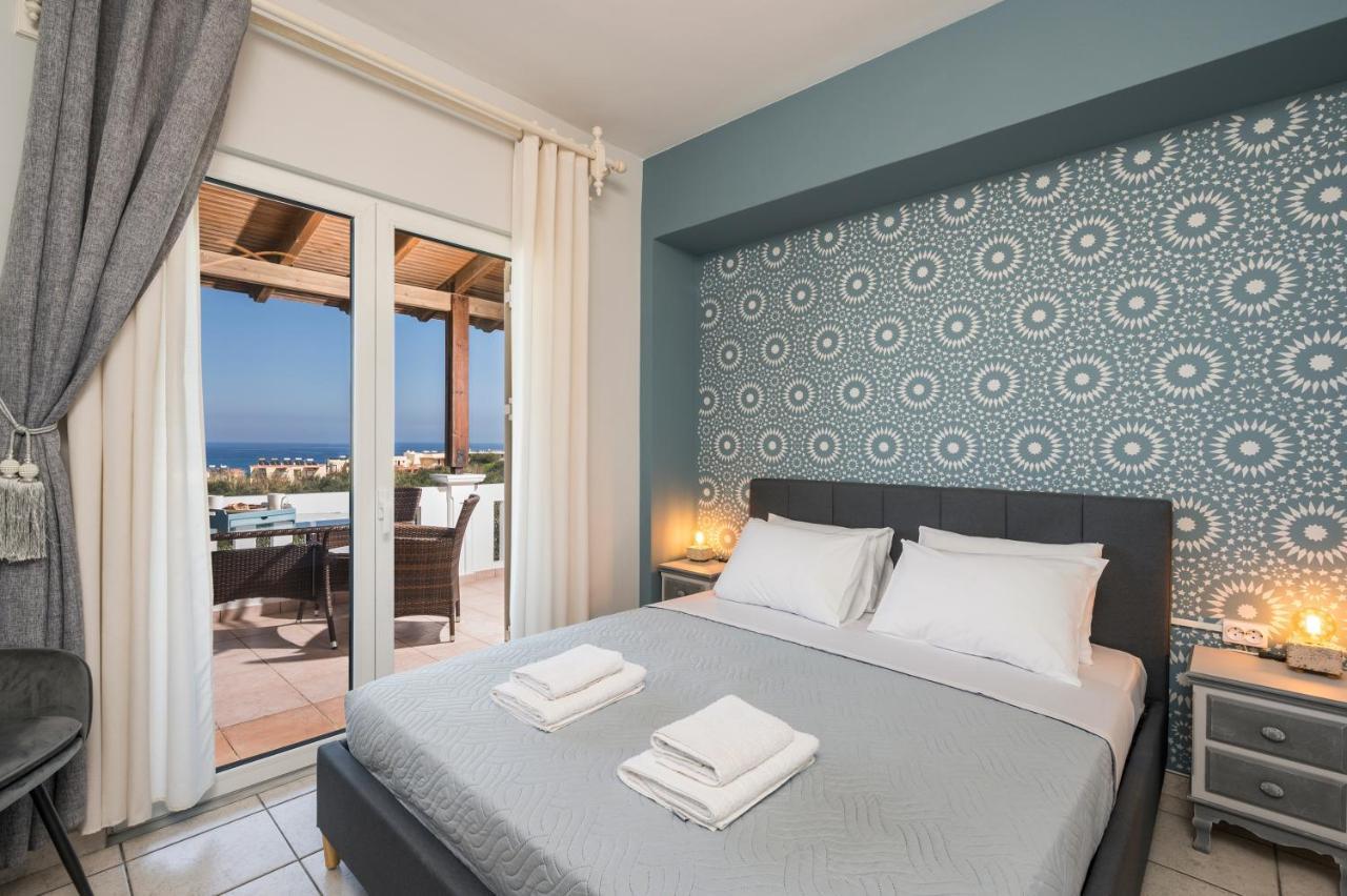 Casa De Philippe With Unique Seaview 2' From Beach Agia  Екстер'єр фото
