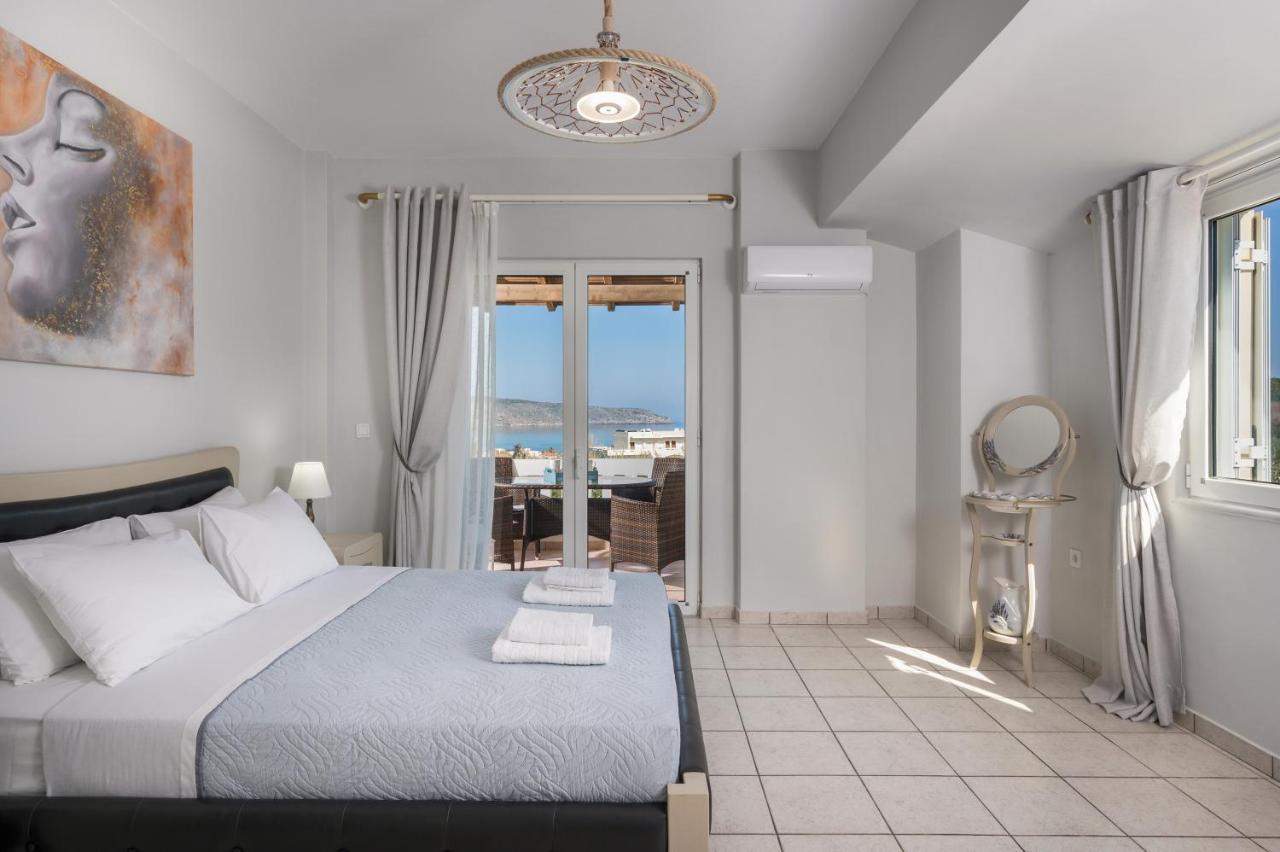 Casa De Philippe With Unique Seaview 2' From Beach Agia  Екстер'єр фото